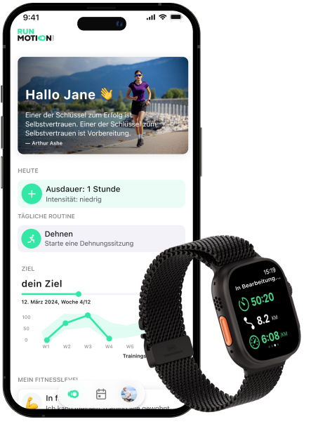 RunMotion Coach app background