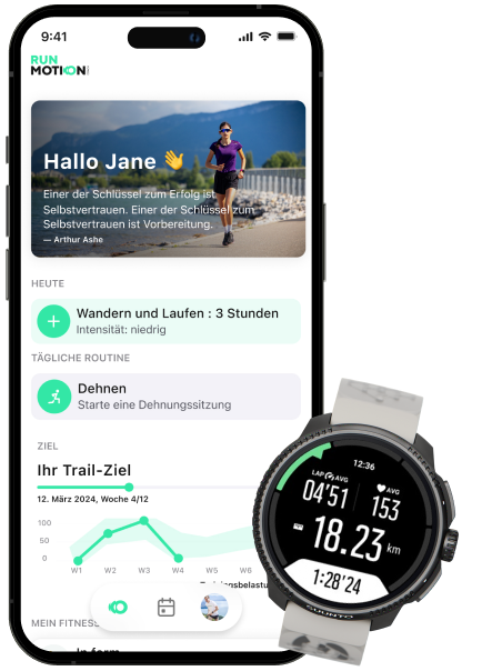 RunMotion Coach app background