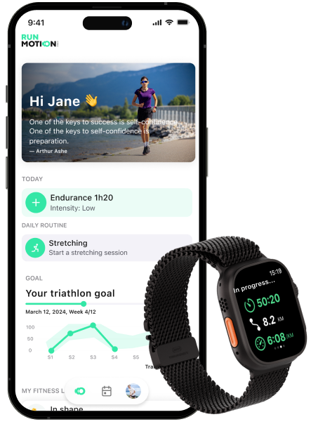 RunMotion Coach app background